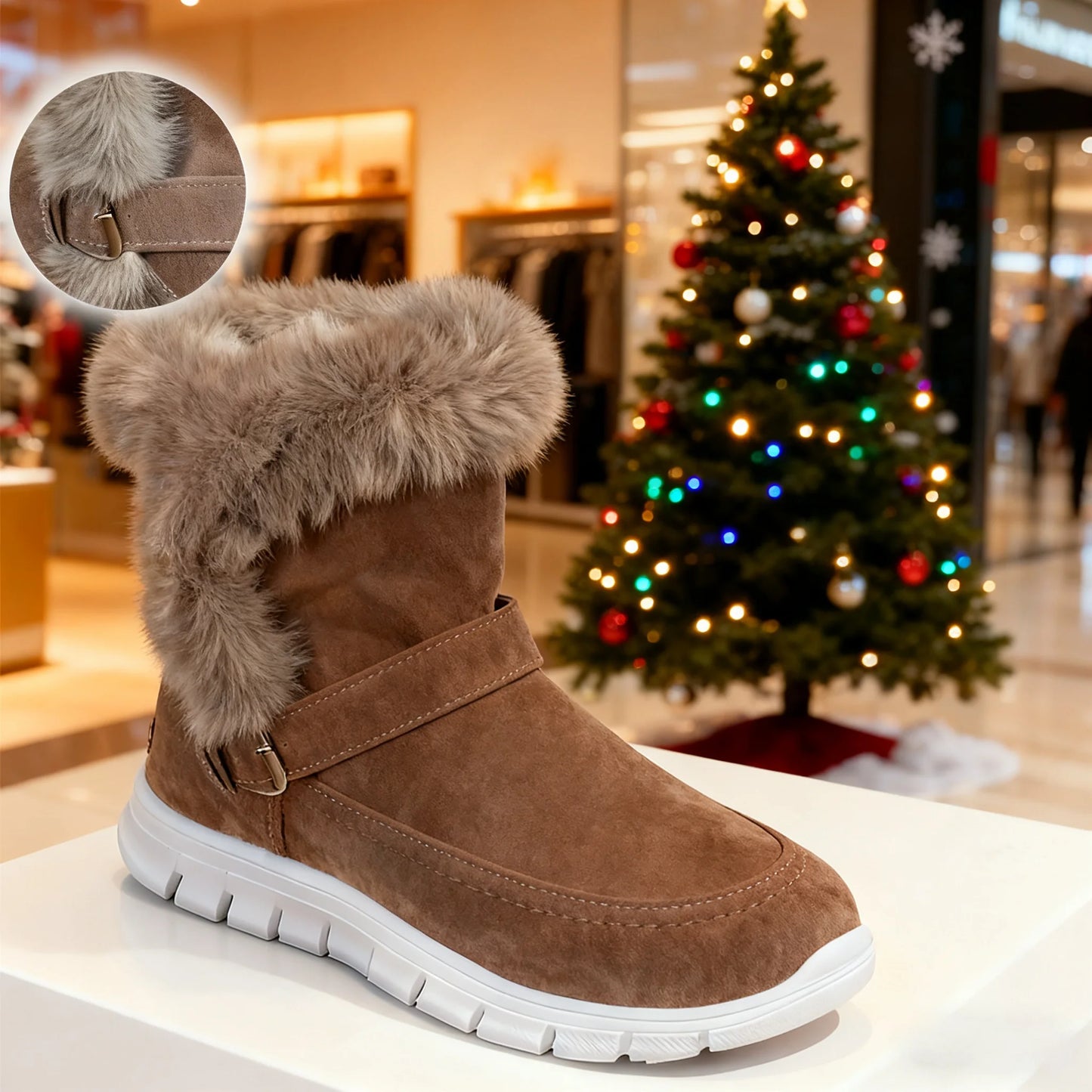Fashion Warm High Top Short Boots