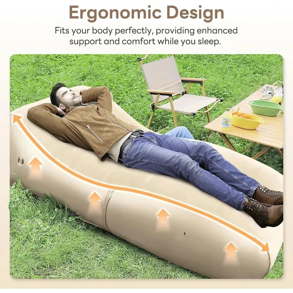 Luxury Inflatable Lounger Ultra-Wide