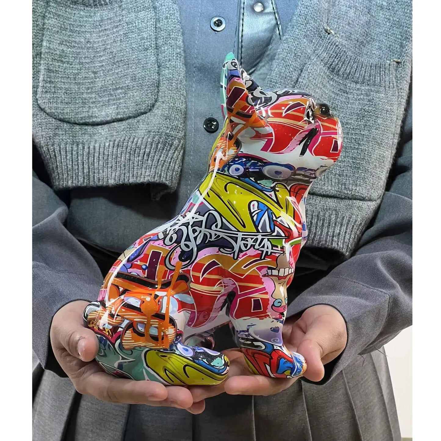 Gift Candy Colors English Bulldog Home Decor