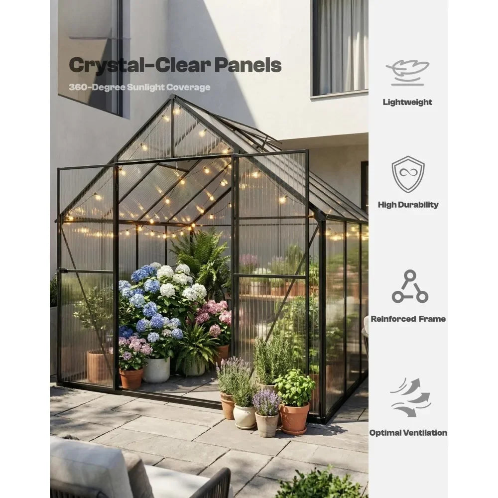 Heavy Duty Outdoor Greenhouse for Backyard & Garden Use