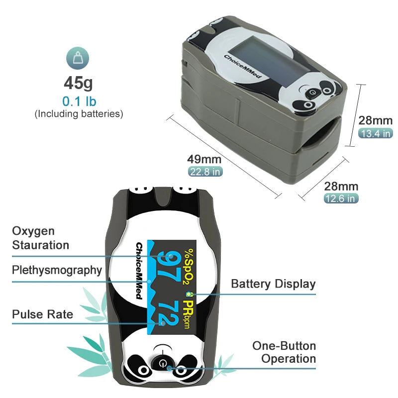 ChoiceMMed Pediatrics Finger Pulse Oximeter