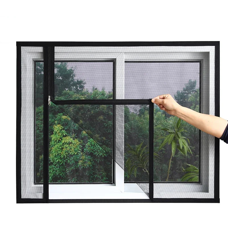 Household Self-Adhesive Zipper Mosquito Net