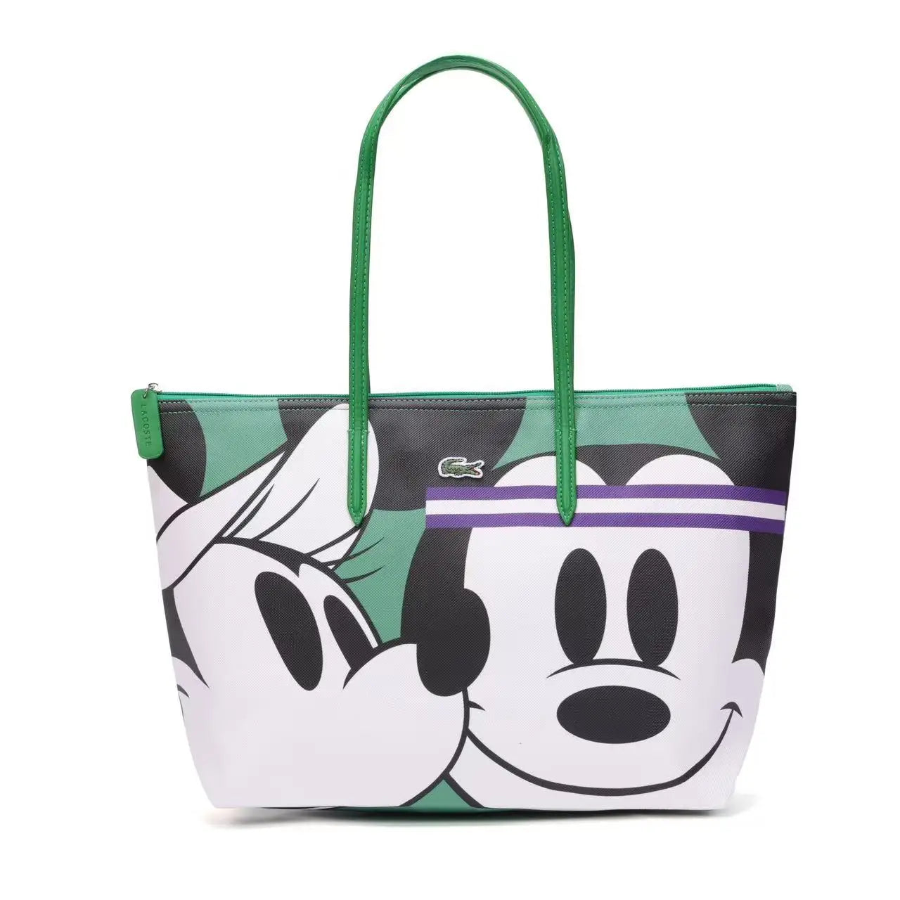 Large-Capacity Printed Tote Bag