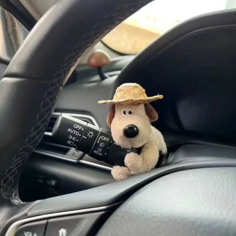 Puppy Plush Car Wiper Turn Signal Decoration
