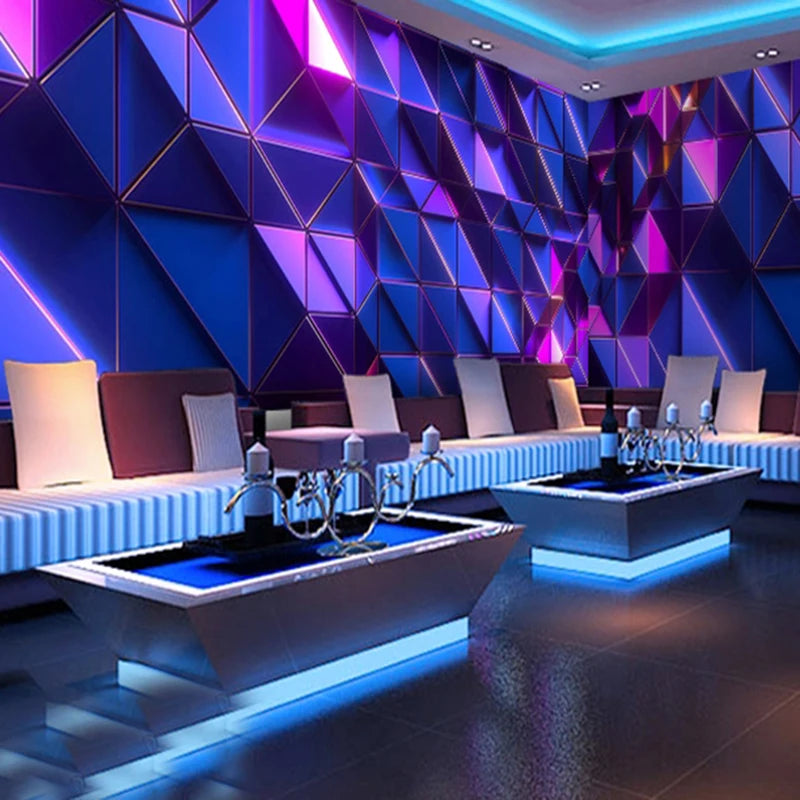 Customized Products 3D Cool Geometric Wallpaper