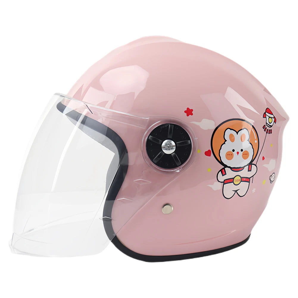 Children Motorcycle Helmet Four Seasons Open Face