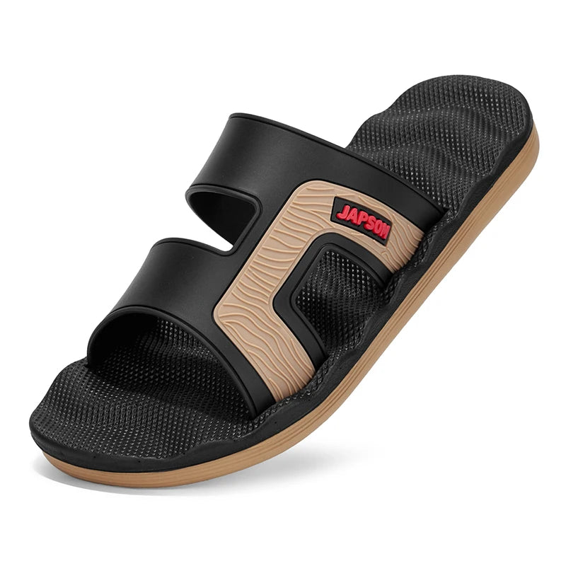Men's Soft Slides Comfortable Slip-On Footwear