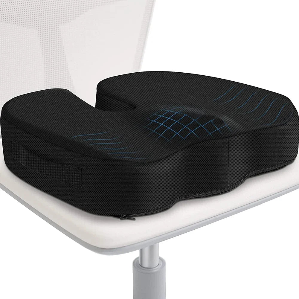 Office Chair Cushions  Orthopedic Memory Foam