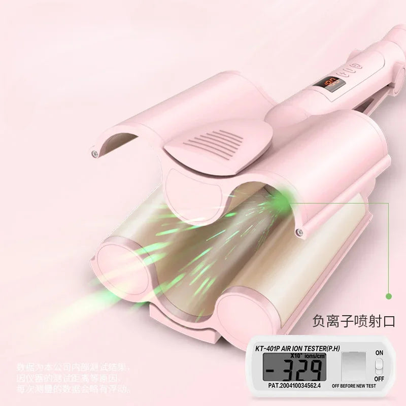 Hair Curler Big Wave Curling Iron