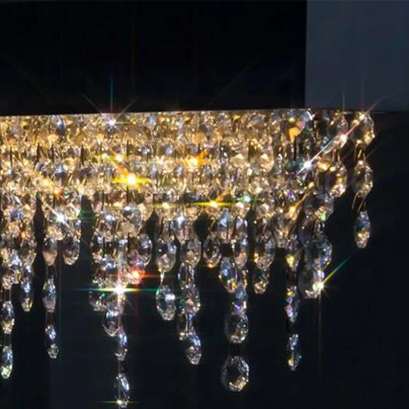 Modern Crystal Wall Sconce For Bedroom