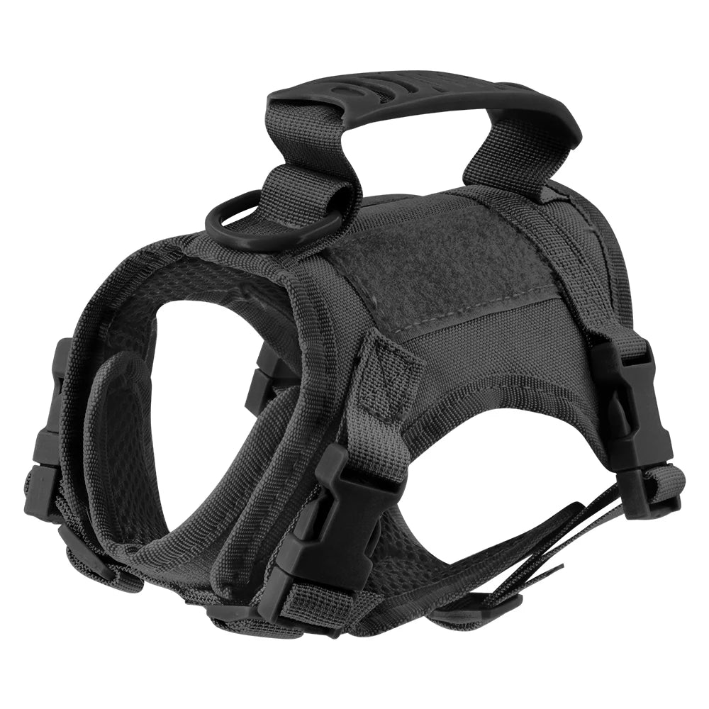 Tactical Harness Leash For Small Dogs