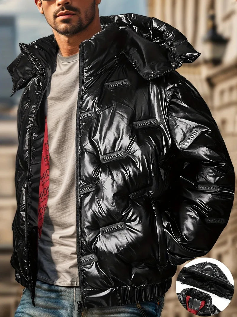 Heavy-Duty Hooded Windproof Thermal Insulated Coat