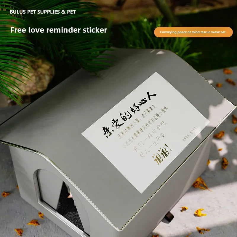Stray Cat Dog House Waterproof Foldable Washable