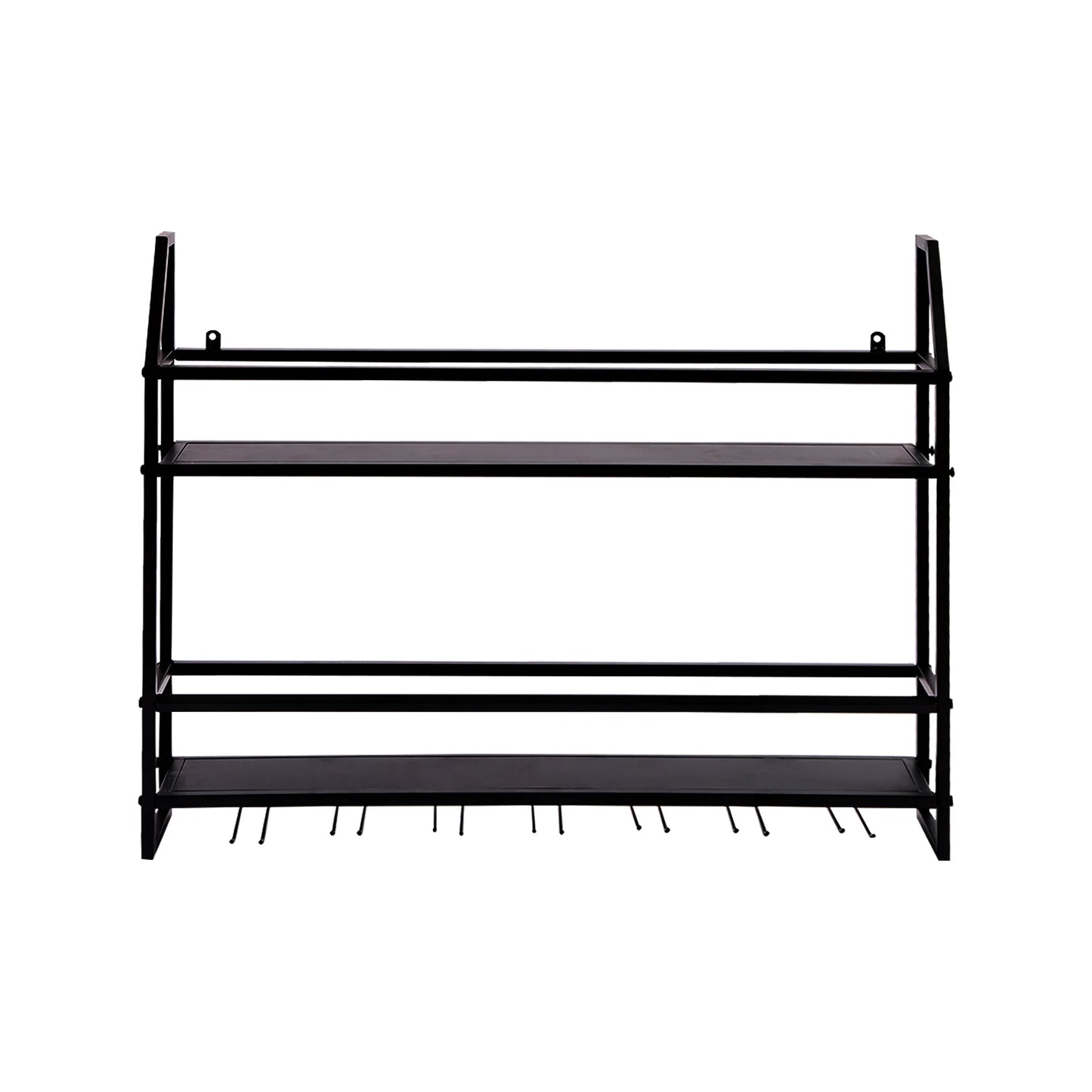 Wall Mounted Iron Wine Rack