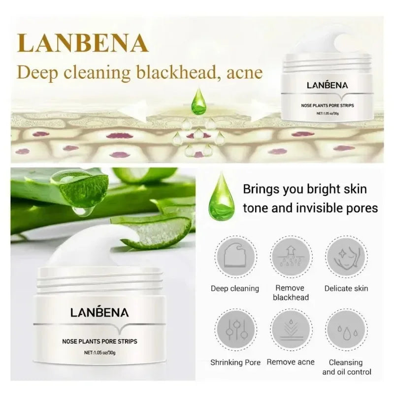 LANBENA White Black Blackhead Remova  Mask