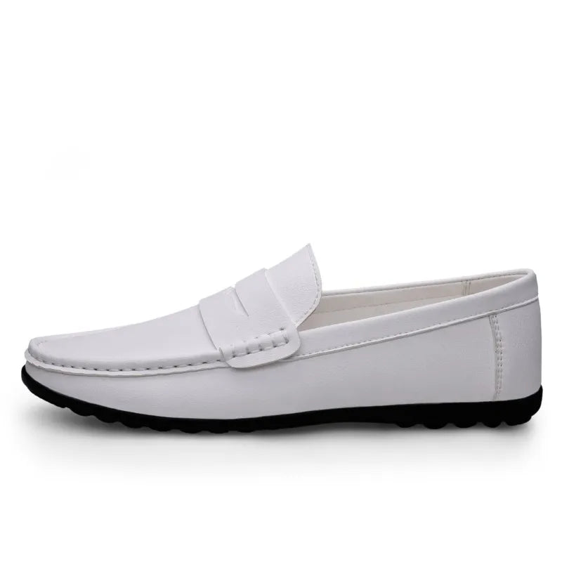 Soft Men Loafers Slip On Leather Casual Shoes
