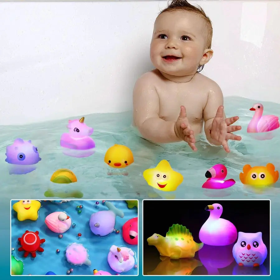 Floating Rubber Animal Toys for Toddlers Infants