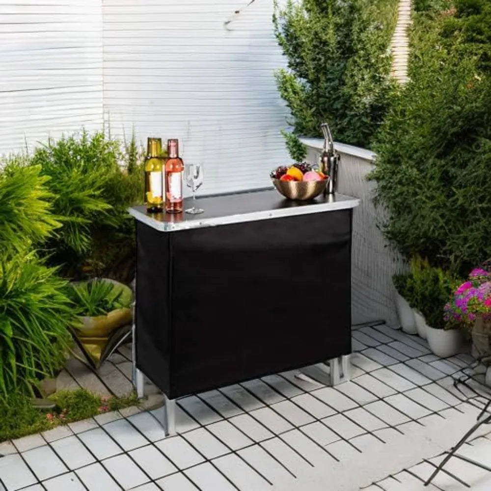Portable Pop-Up Bar w/Carrying Case