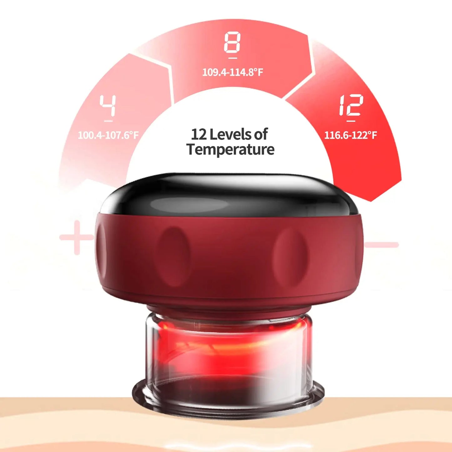 Smart Cupping Therapy Set Cellulite Massager 3 in 1 Vacuum