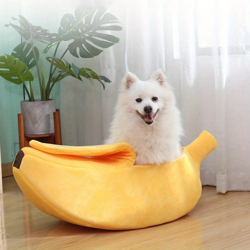 Plush Banana Pet Habitat