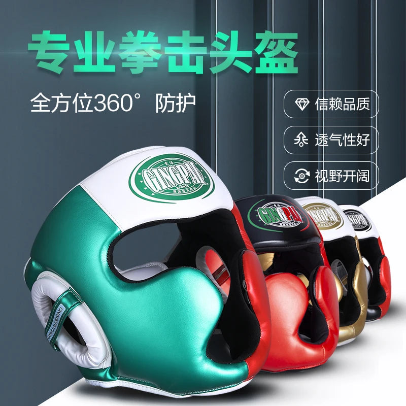 Kick Boxing Karate MMA Fight Training Head Protection Helmet
