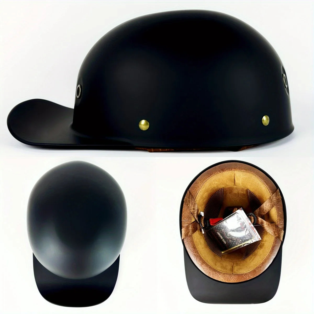 Motorcycle Retro Half Helmet Four Seasons Universal