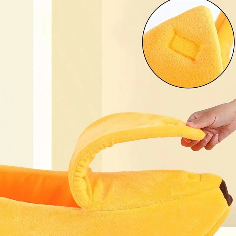 Plush Banana Pet Habitat
