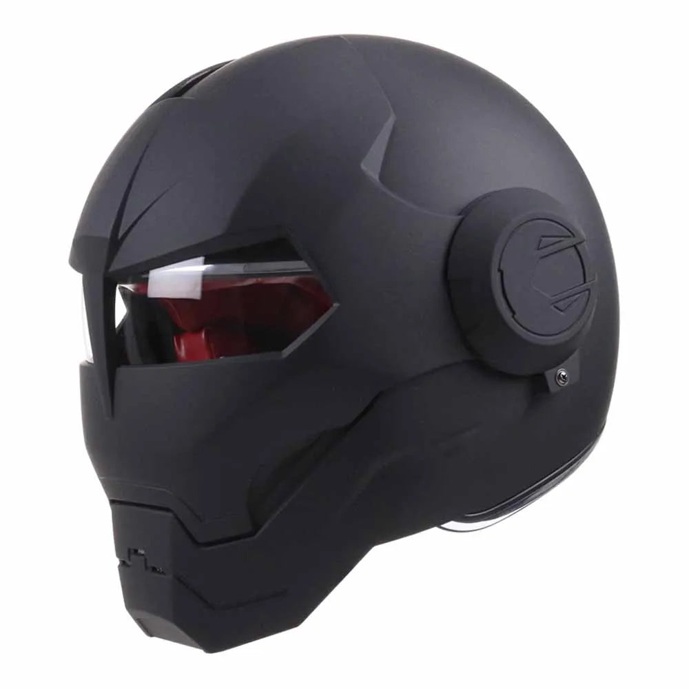 M-XL Biker Helmet Matte Scratch Full Face Wear-Resistant Breathable