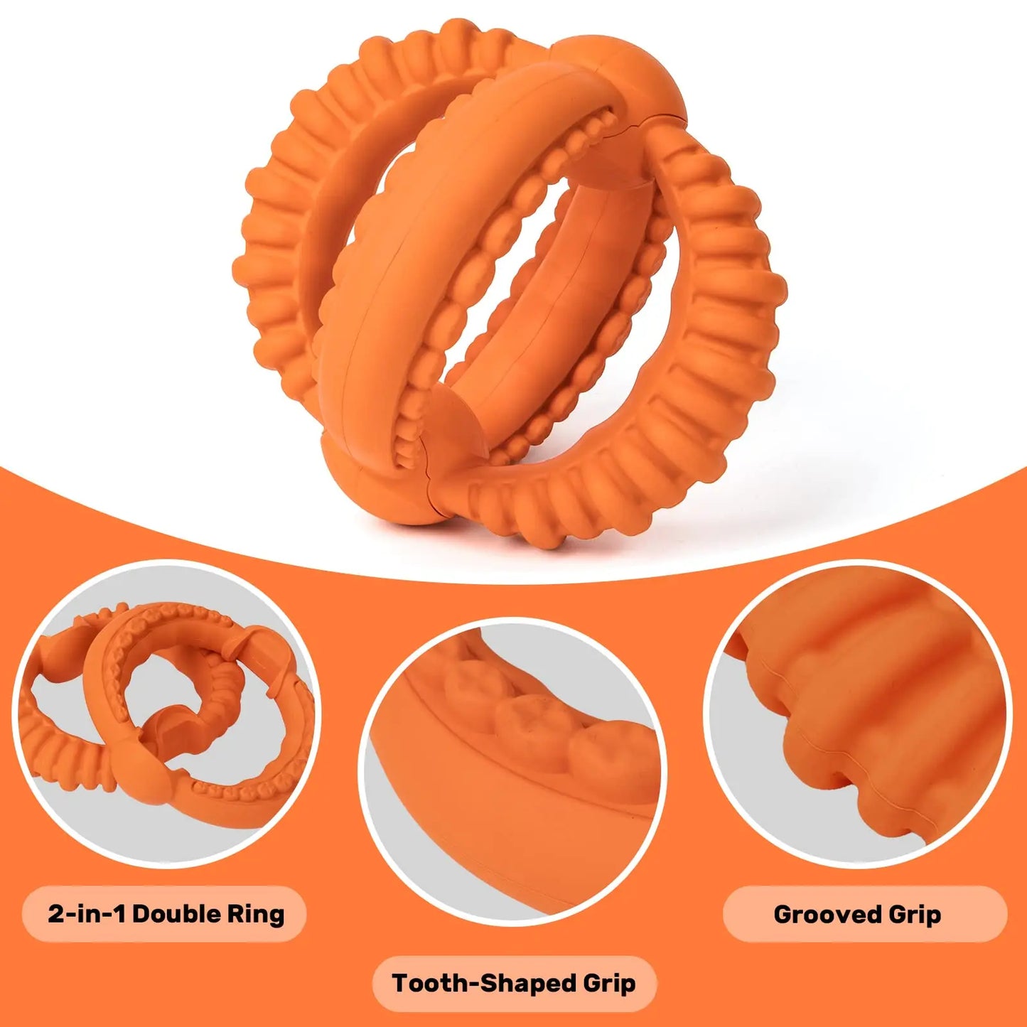 Interactive Dog Toys Detachable Dog Tug of War