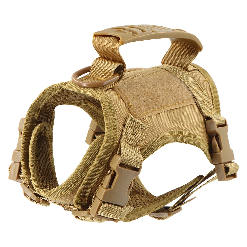 Tactical Harness Leash For Small Dogs