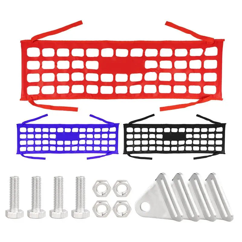 Car Trunk Cargo Net Heavy Duty Stretchable Nylon Mesh