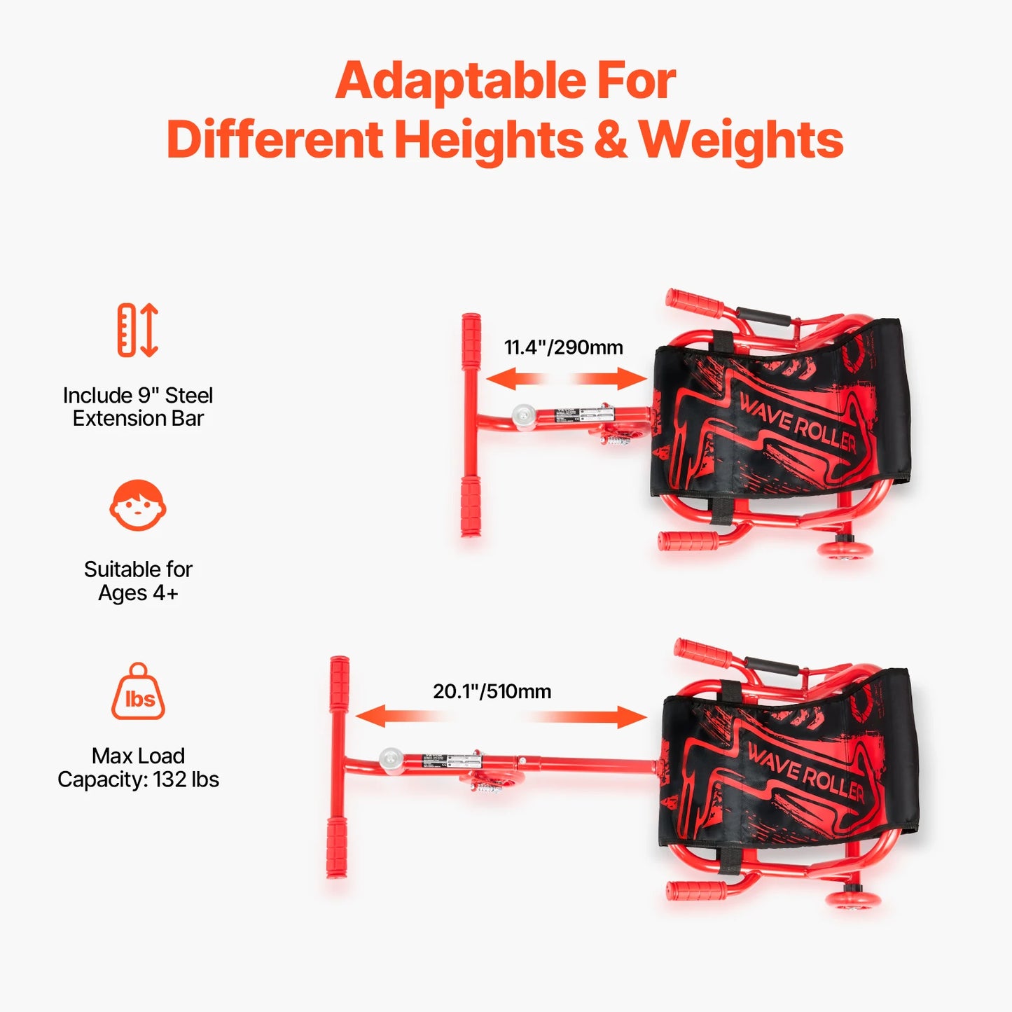 Zig-Zag Motion Drifting Outdoor Sport Toy