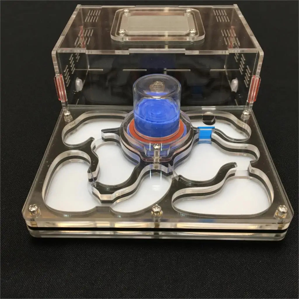 L Size Plane Design 9color Ant Farm Acrylic with Feeding Area