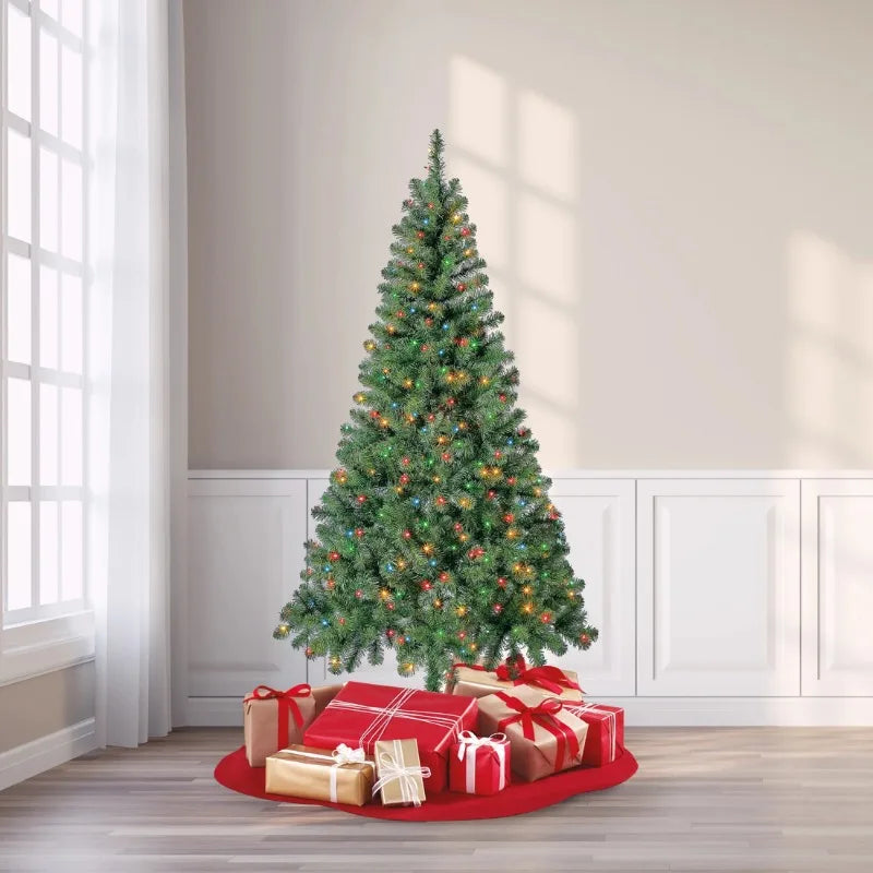 6.5 ft Pre-Lit Madison Pine Artificial Christmas Tree