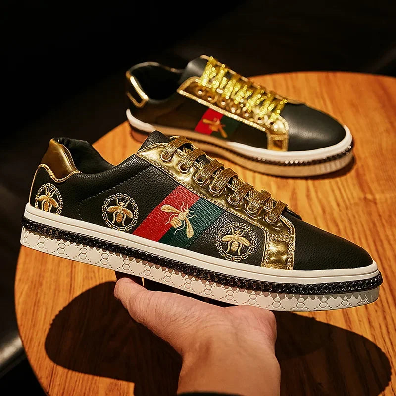 Trendy Embroidered Casual Sneakers