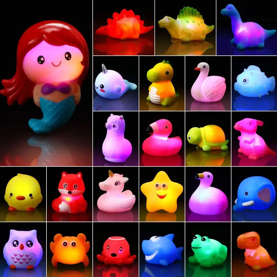 Floating Rubber Animal Toys for Toddlers Infants