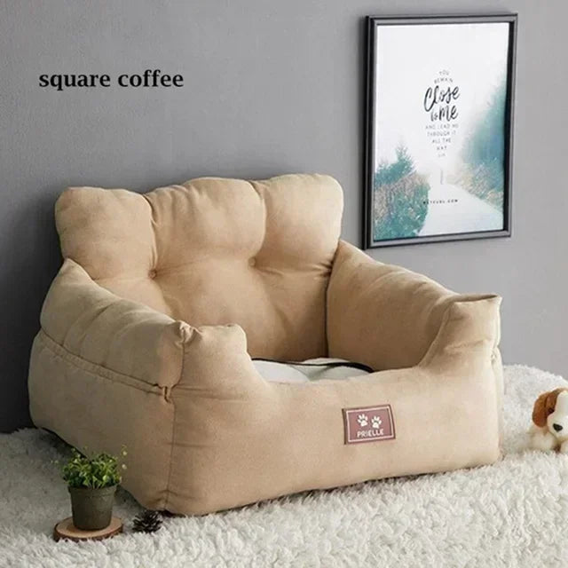 Dog Car Seat with Safety Belt