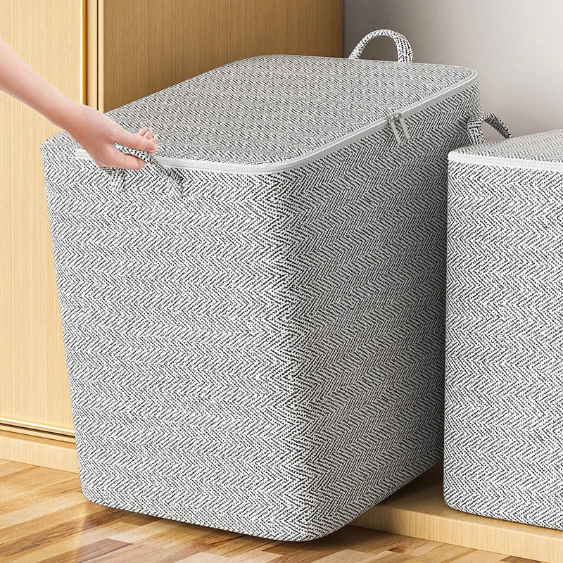 Large-capacity household storage box
