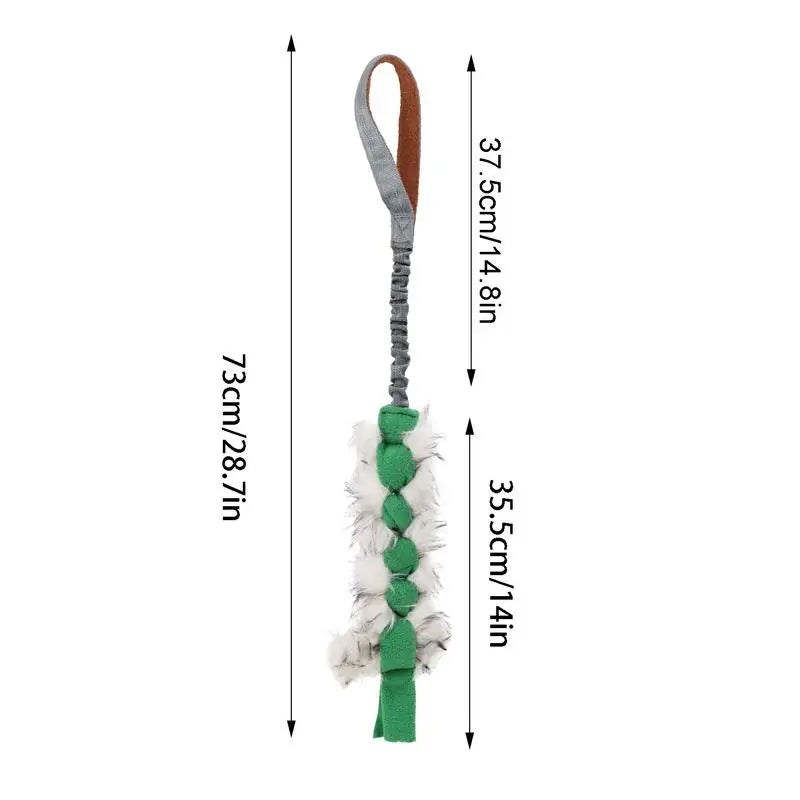 Fun Squeaky Dog Chew Toy Puppy Rope