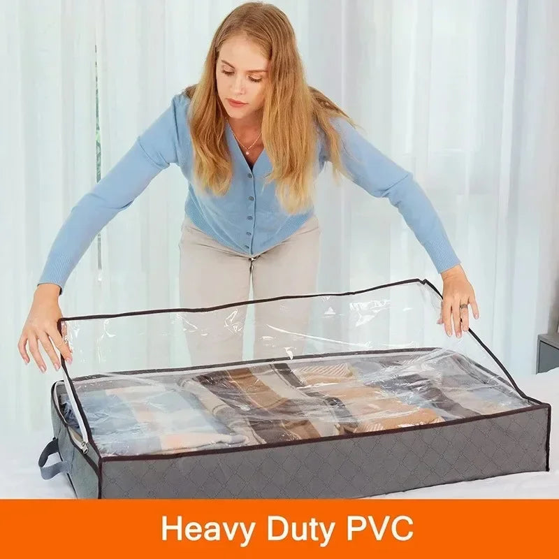 Underbed Storage Bag Organizer Large Capacity