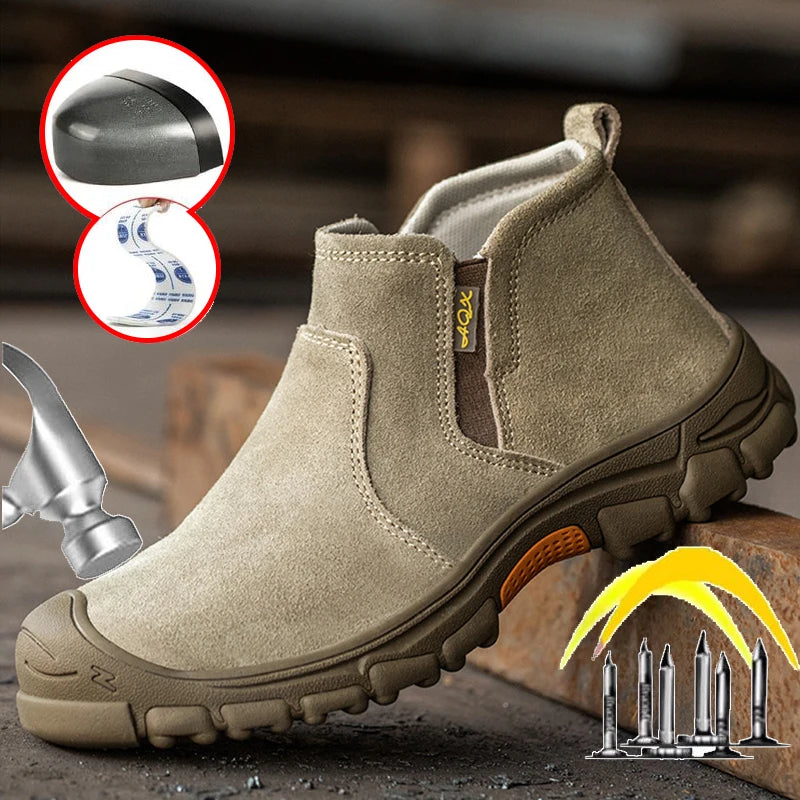 Mens Insulated Protective Anti Scalding Work Shoes