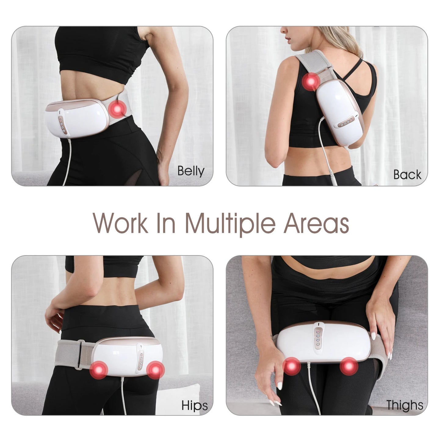 Adjustable Vibration 4Mode Belly Fat Burner