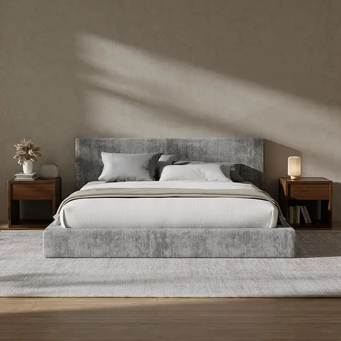 Upholstered Queen Bed Frame Platform