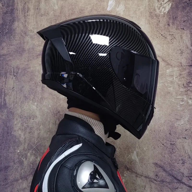 Full Face Double Visor Racing Helmet