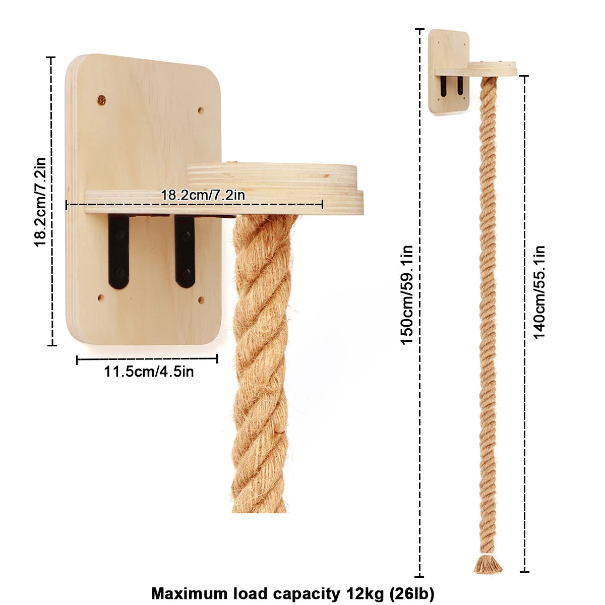 Wall-Mounted Climbing Shelves Cat Furniture