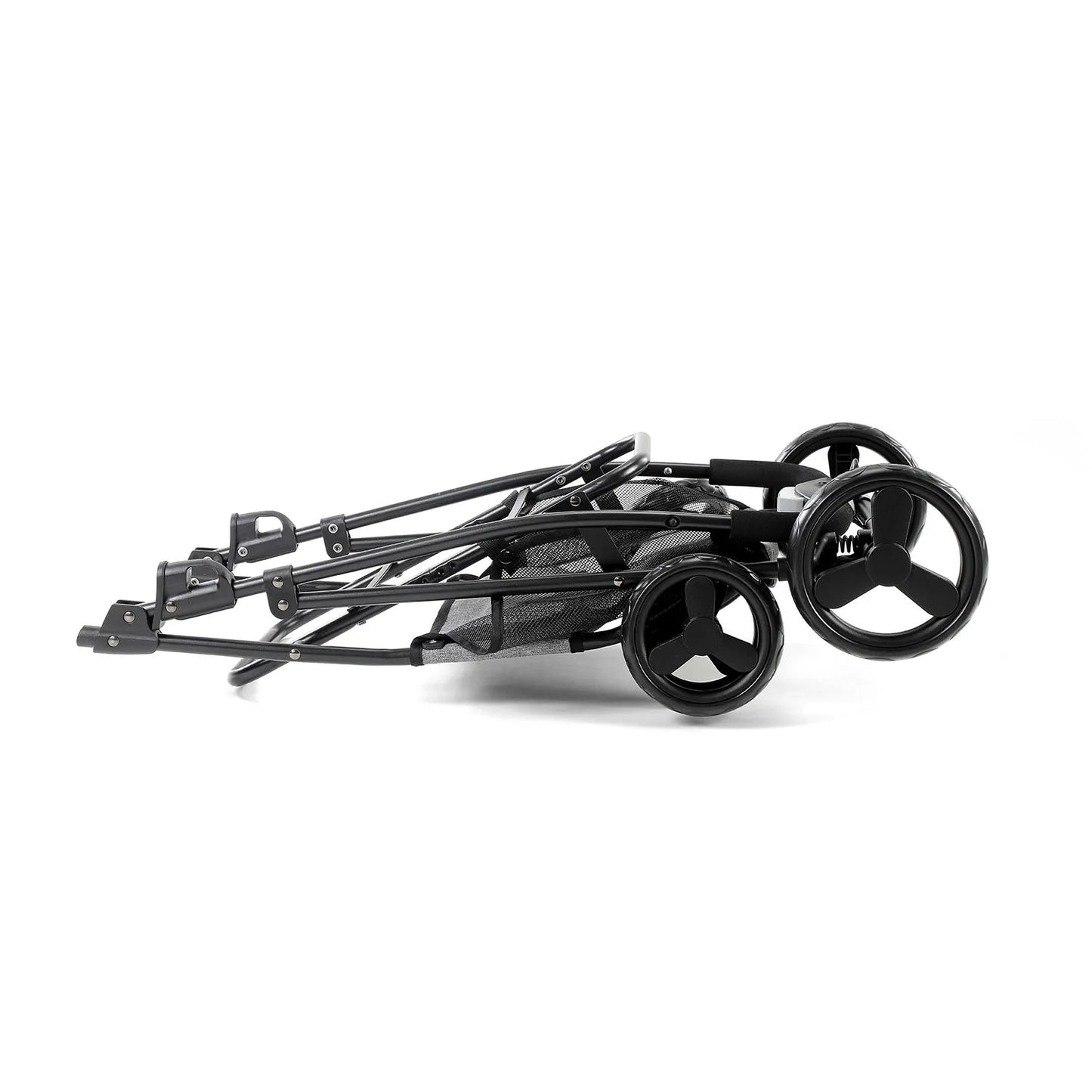 3 in1 Pet Stroller with Removable Carrier, Folding Waterproof