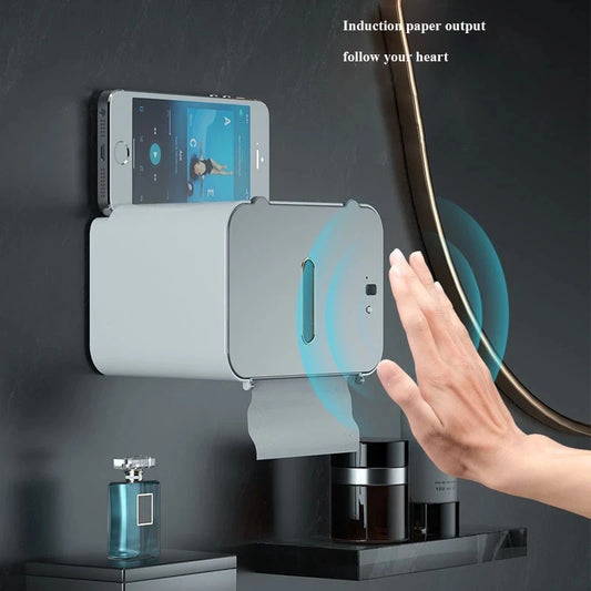 Automatic Wall-Mounted Toilet Paper Dispenser