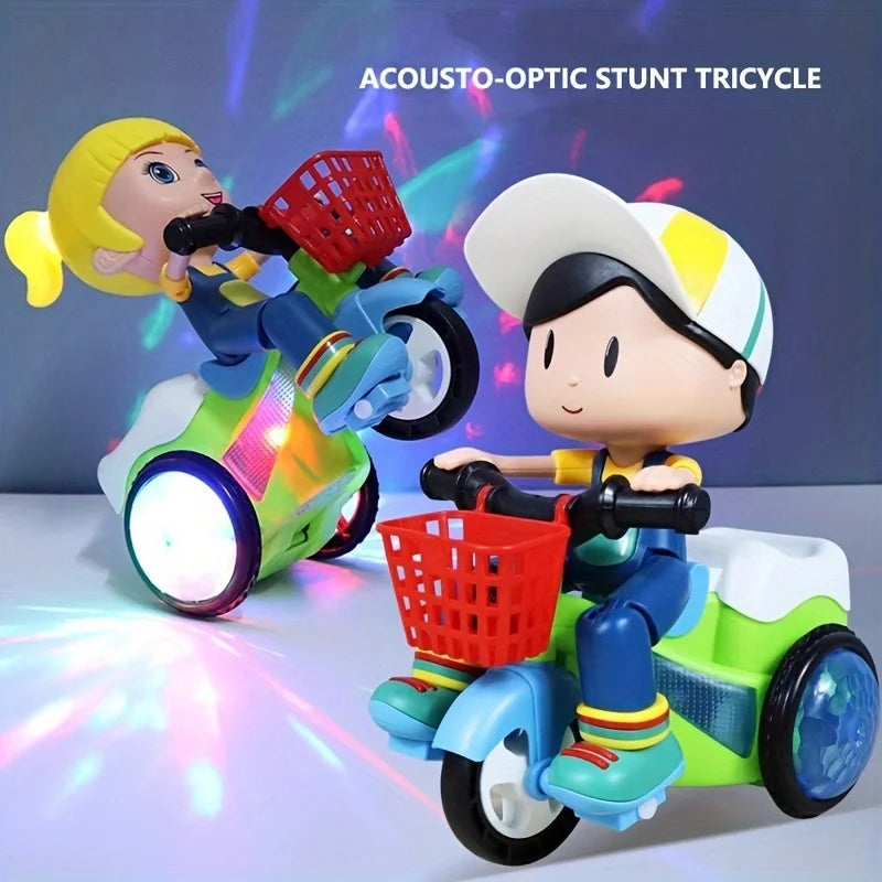 Spinning Stunt Car Toys Dancing Electric Trike