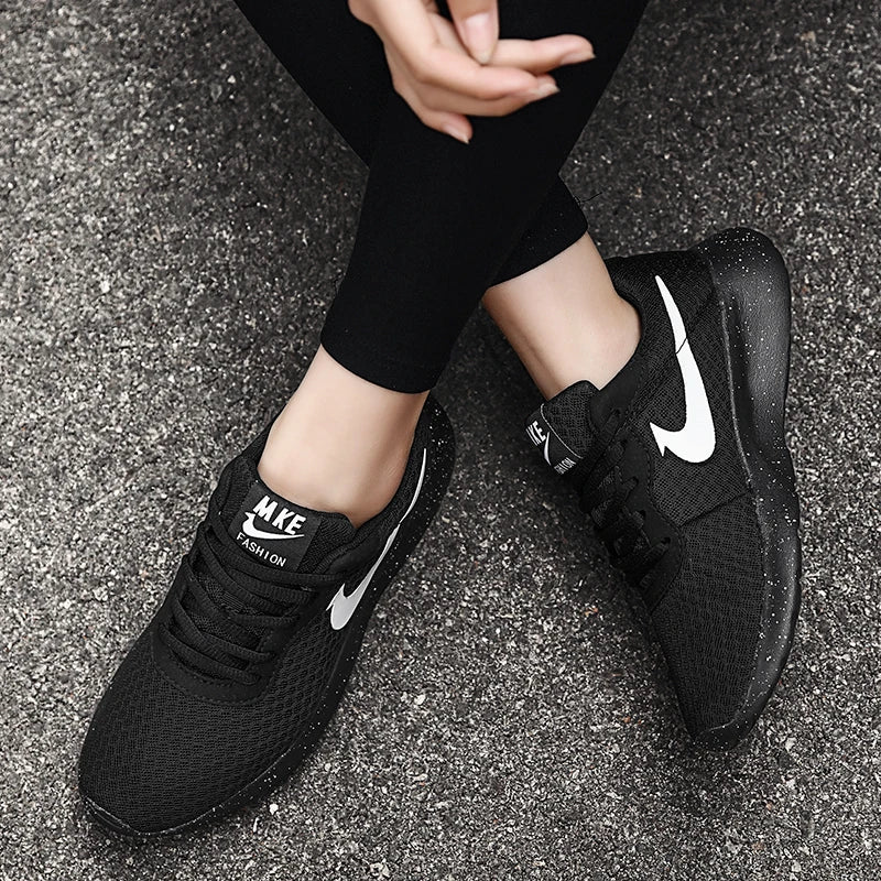 Lightweight Big Size Breathable Mesh Running Shoes