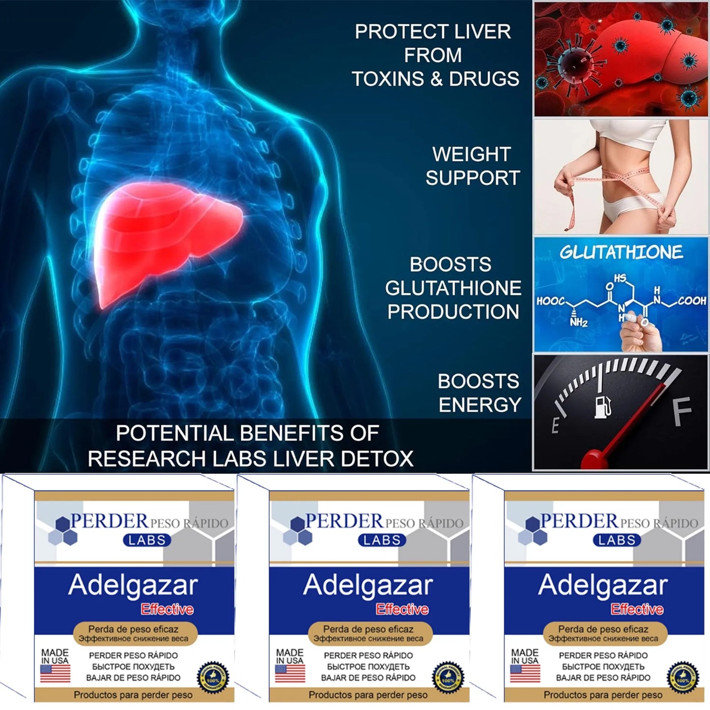Fat Burning and Cellulite Loss Weight Management Enhanced Slimming Product